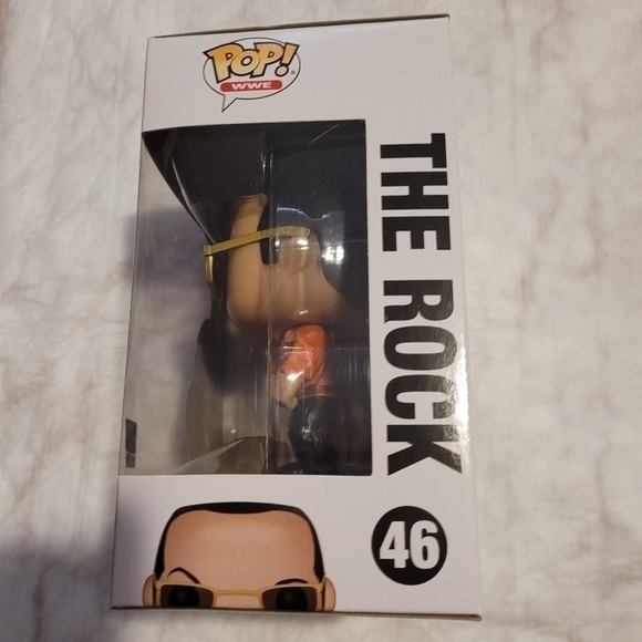 WWE THE ROCK Funko POP # 46 - Picture 11 of 15